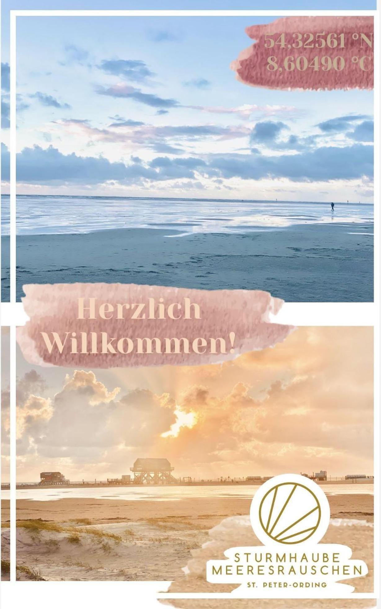 Haus-Sturmhaube-Meeresrauschen-Whg-04 Sankt Peter-Ording Esterno foto